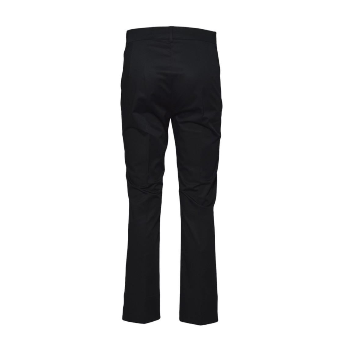 Max Mara Skinny Fit Stretch Cotton Satin Pants