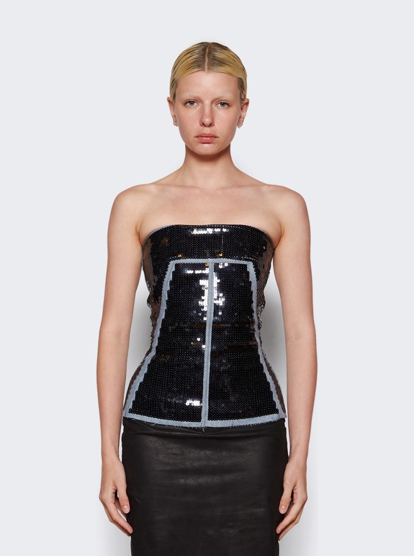 Rick Owens Embroidered Denim Top