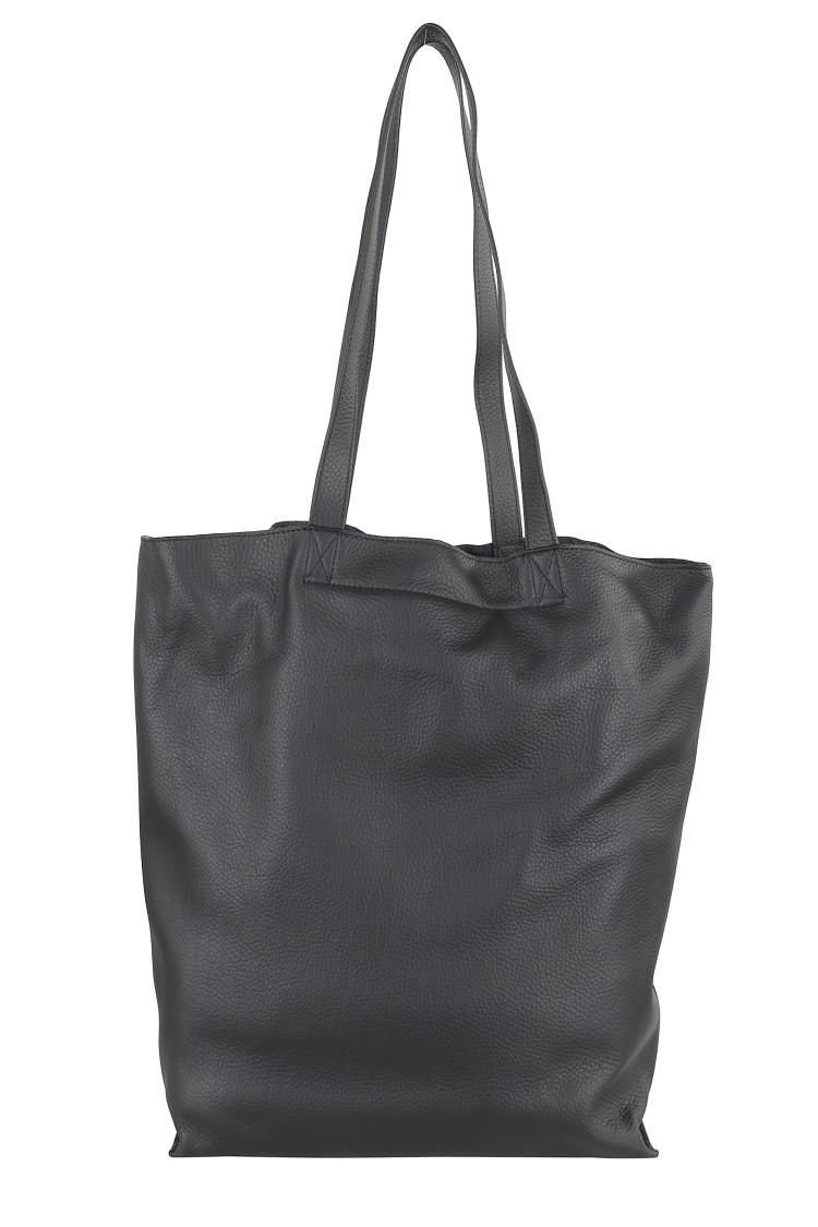 Apc A.p.c. Maiko Cabas Tote Bag With Engraved Logo In Black