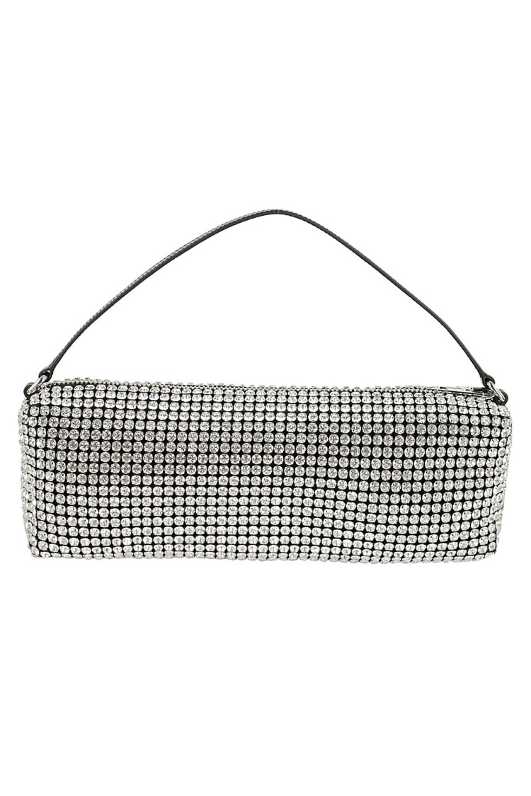 Alexander Wang Rectangular Heiress Handbag In Black