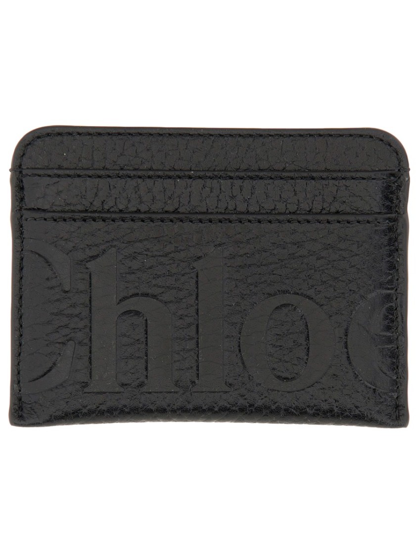 Chloé Leather Card Holder