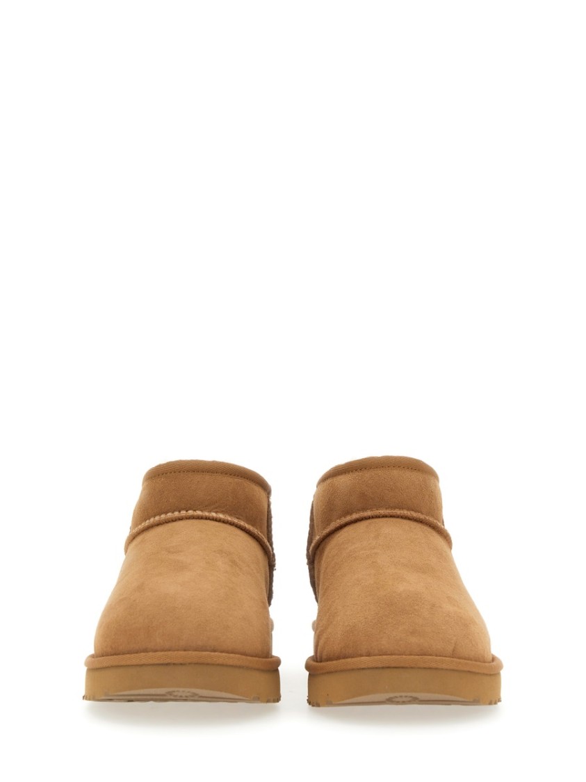 Ugg Boot Classic Ultra Mini In Brown