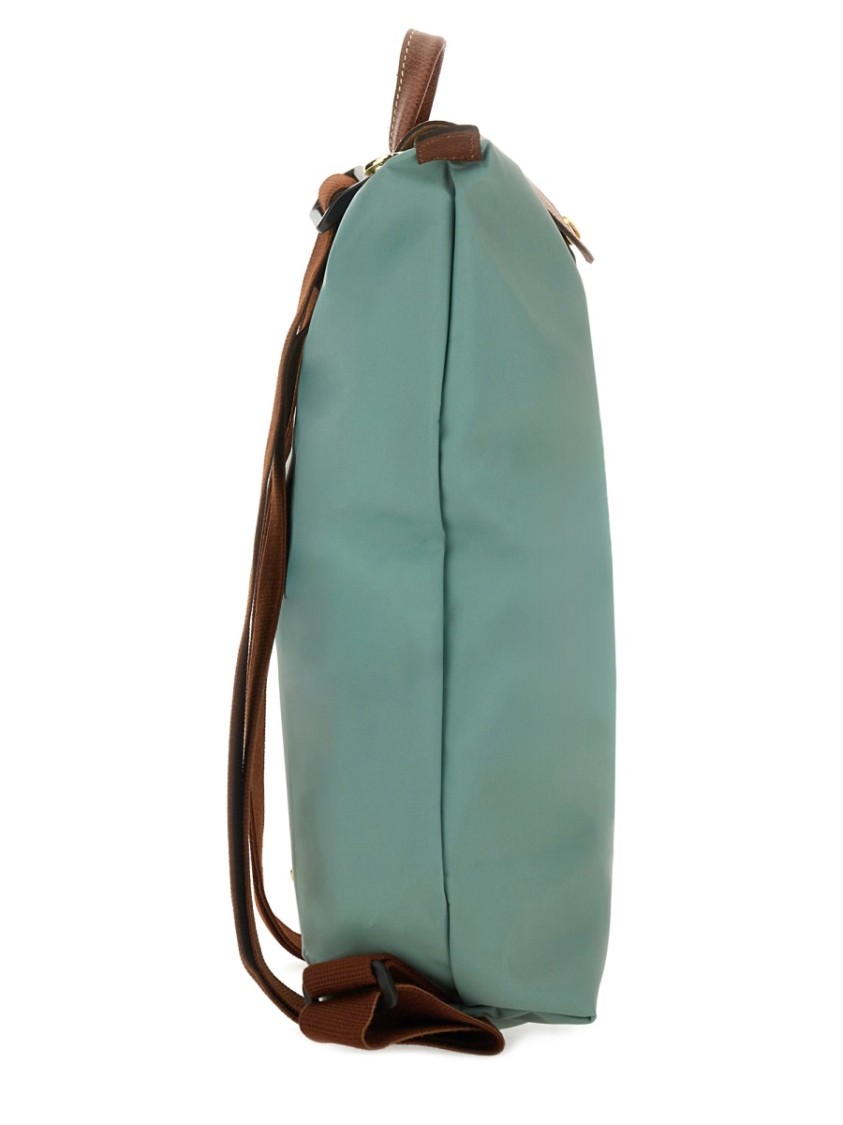 Longchamp "m Le Pliage" Backpack In Green