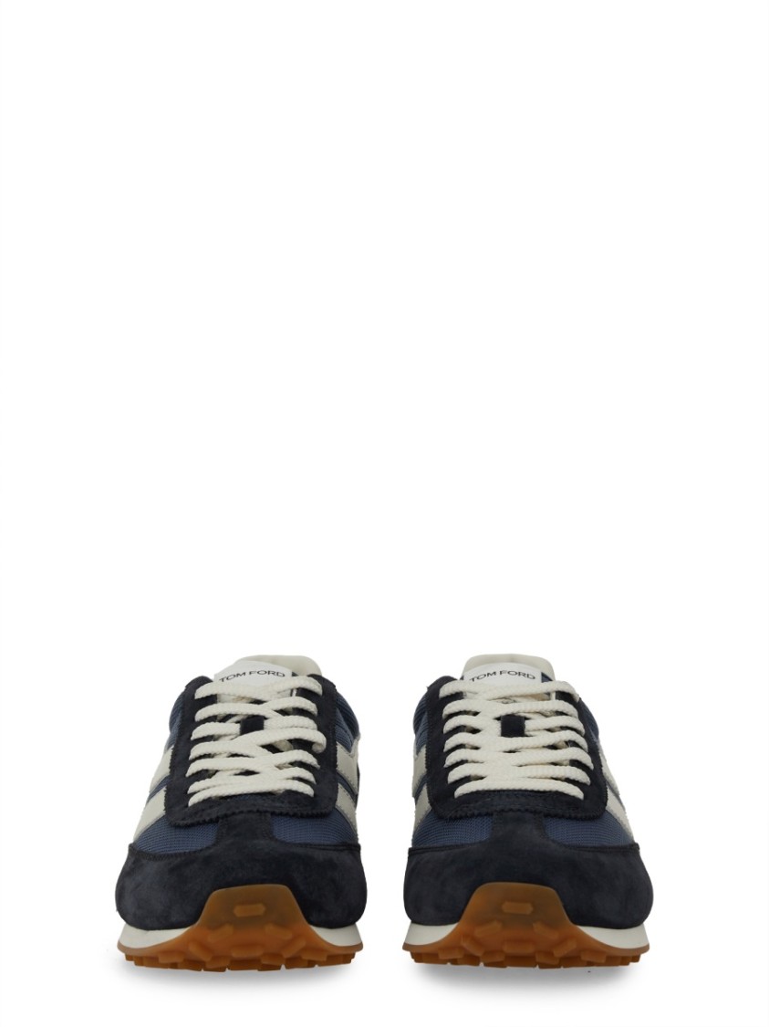 Shop Tom Ford Sneaker "mick" In Black
