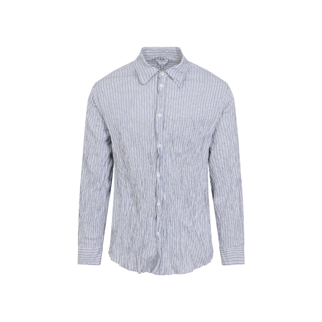 Bottega Veneta Classic Button-down Shirt With Subtle Striped Pattern
