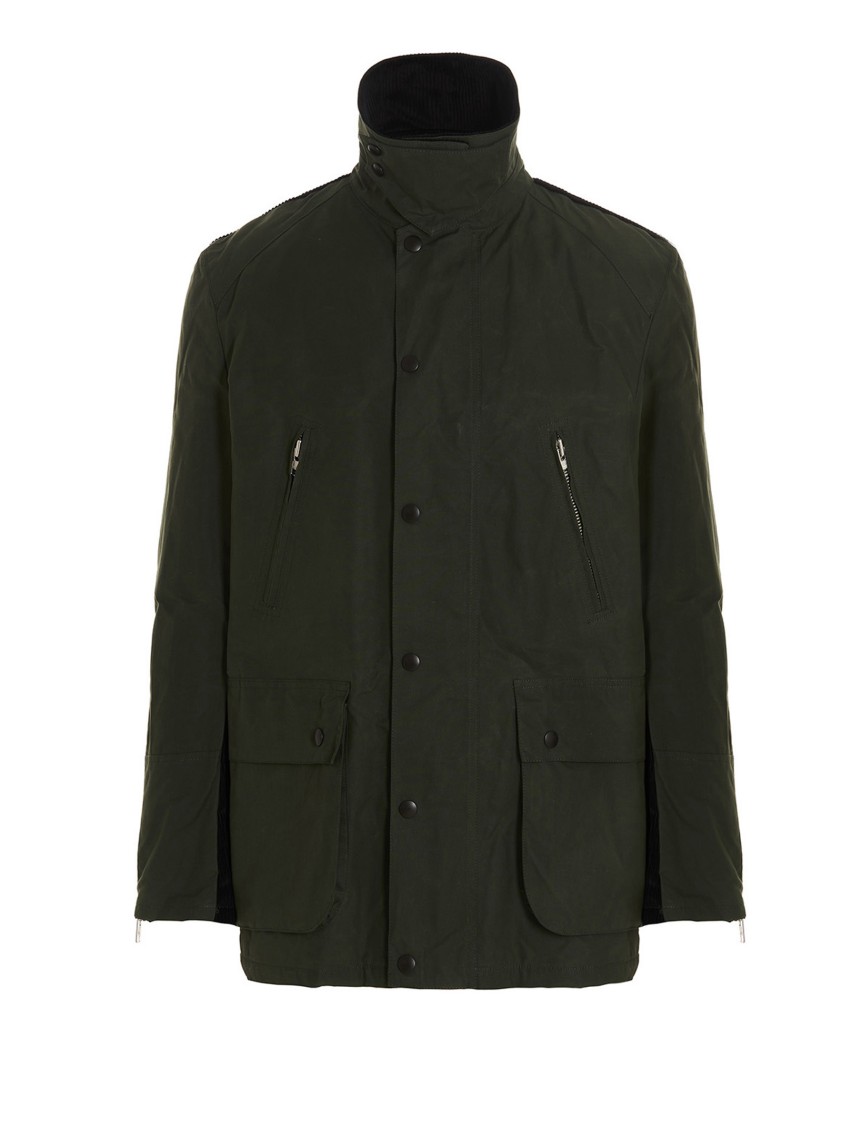 Department Five Department 5 'middle Barbour' Jacket In Black