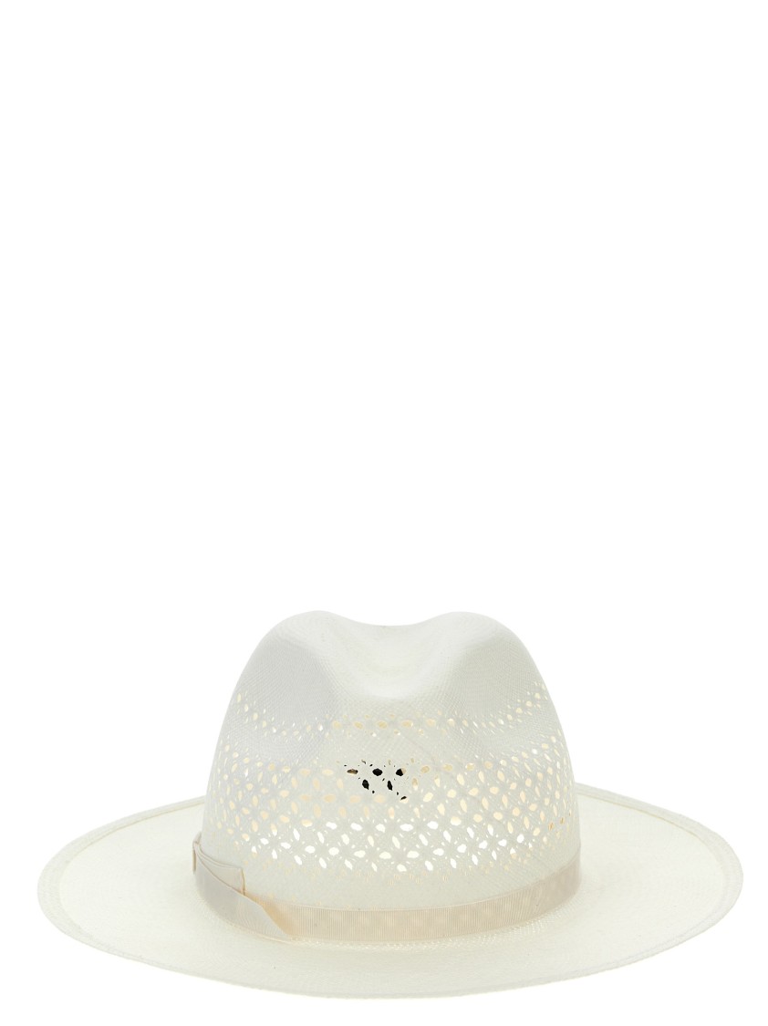Borsalino Medea Hat In White