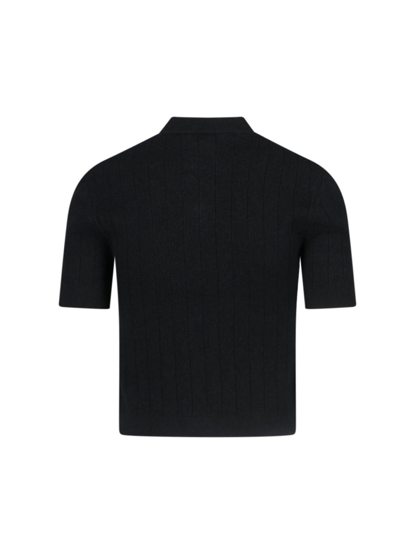 Shop Balmain Decorative Button Cardigan – Black