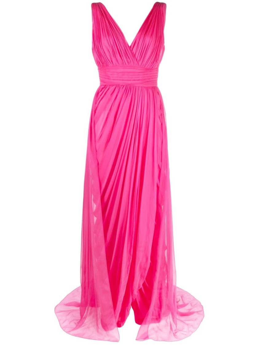 Alberta Ferretti Silk Dress