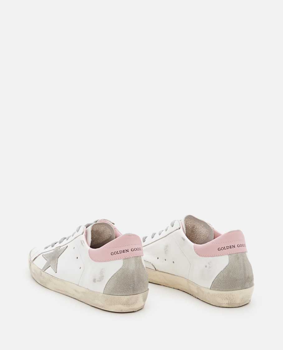 Golden Goose Low-top Sneakers With Vintage Distress In Black