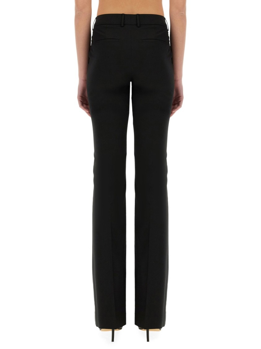 Pt Torino Flared Trousers Belt Loops