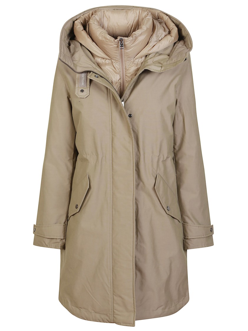 Woolrich Authenic 3in1 Parka In Pink