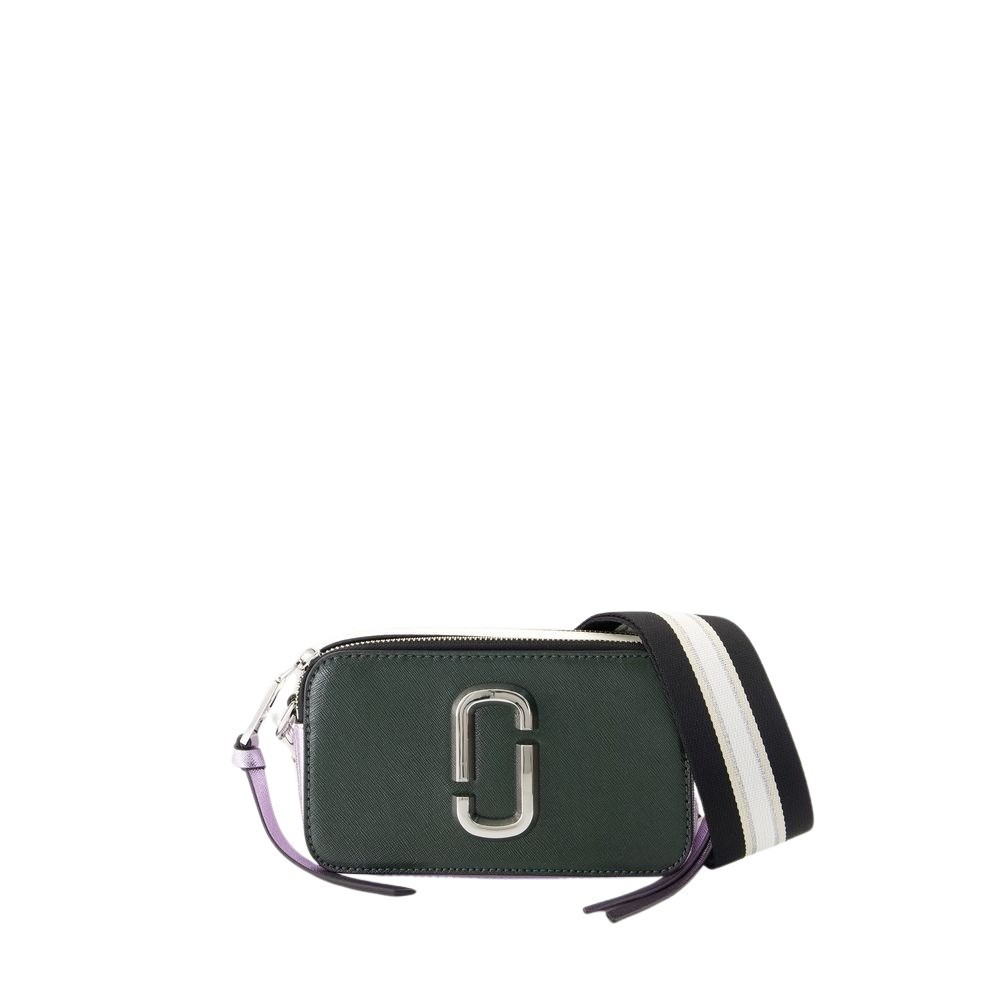 Marc Jacobs The Snapshot Crossbody - Leather - Green In Green