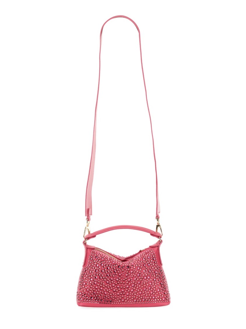 Leonie Hanne X Liu Jo Mini Hobo Bag With Rhinestones