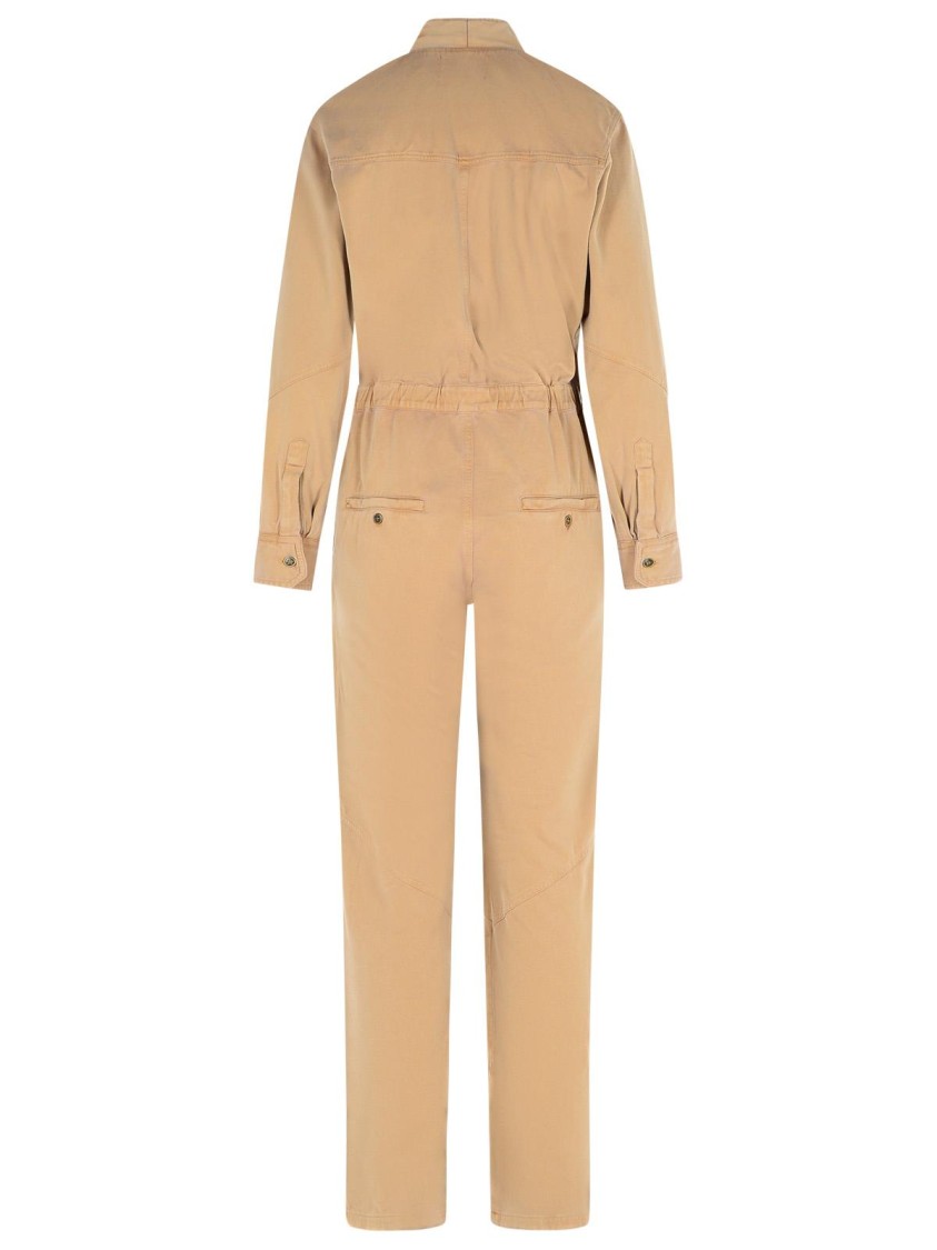 Isabel Marant Étoile Isabel Marant Etoile 'remady' Brown Cotton Jumpsuit In Brown