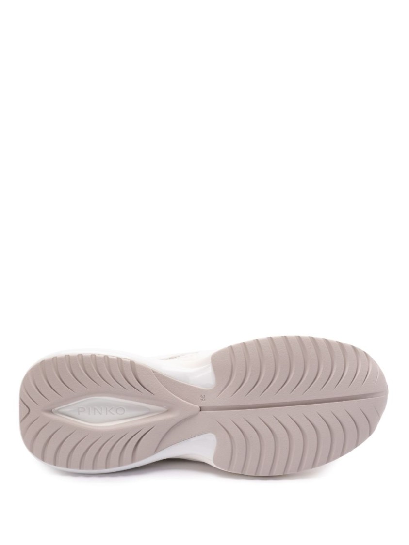 Pinko Ariel Low-top Running Sneakers In White