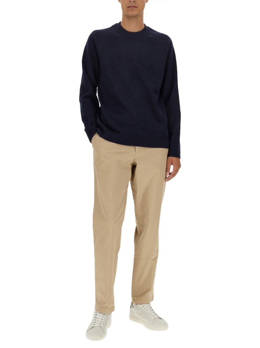 Ps By Paul Smith Ps Paul Smith Relaxed Fit Crew Neck Merino Wool Sweater