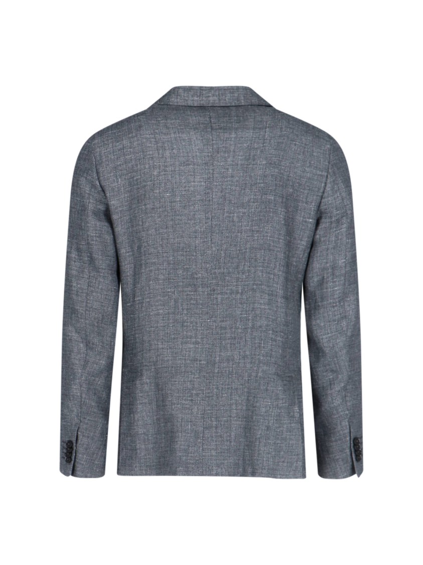 ZEGNA ZEGNA LINEN BLAZER – GREY 