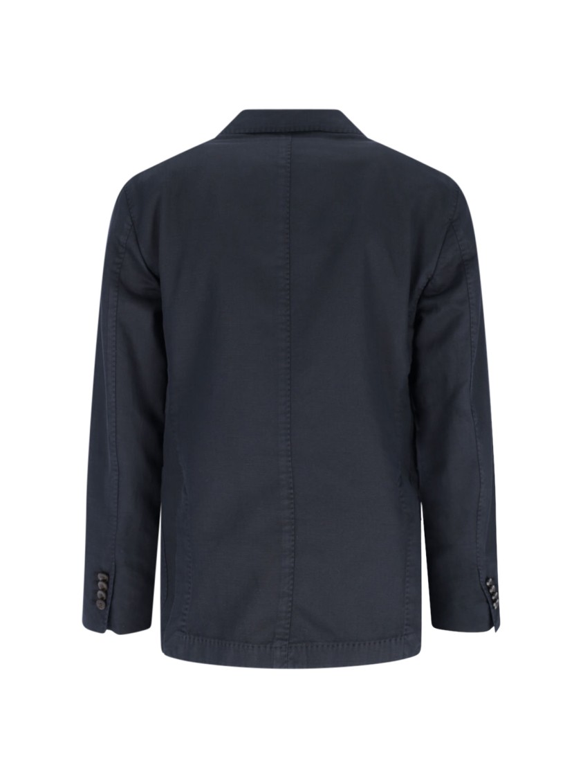 Boglioli Double-breasted Suit - Navy In Blue