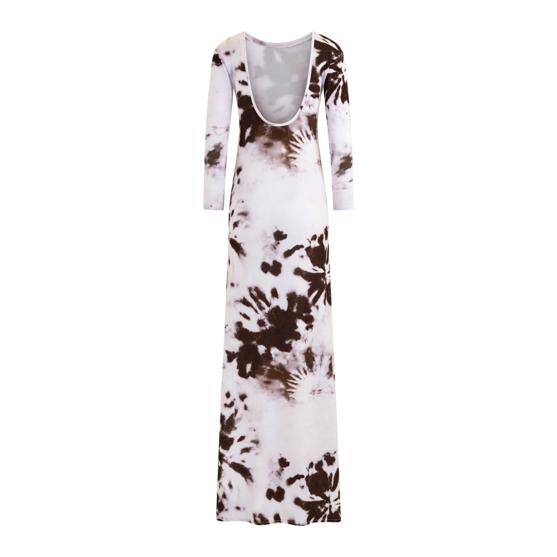 HAWA MADE FROM LOVE HAWA MADE FROM LOVE MAHA DRESS TIE DYE COCOA