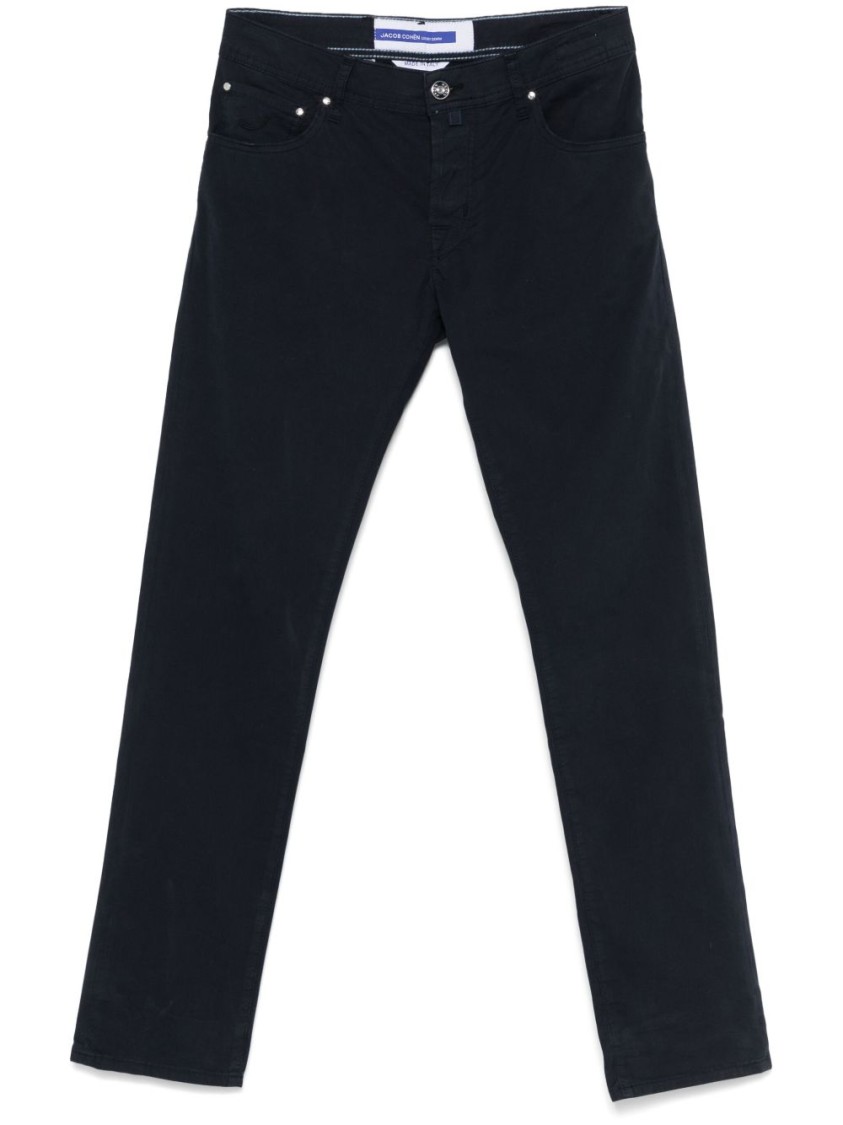 Jacob Cohen Navy Blue Slim Fit Nick Denim In Black