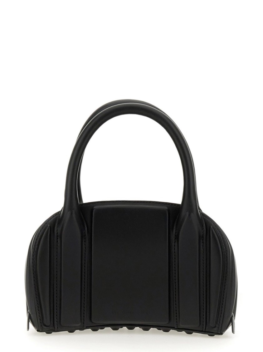 Alexander Wang Women Black Nappa Leather Roc Small Handbag In Black