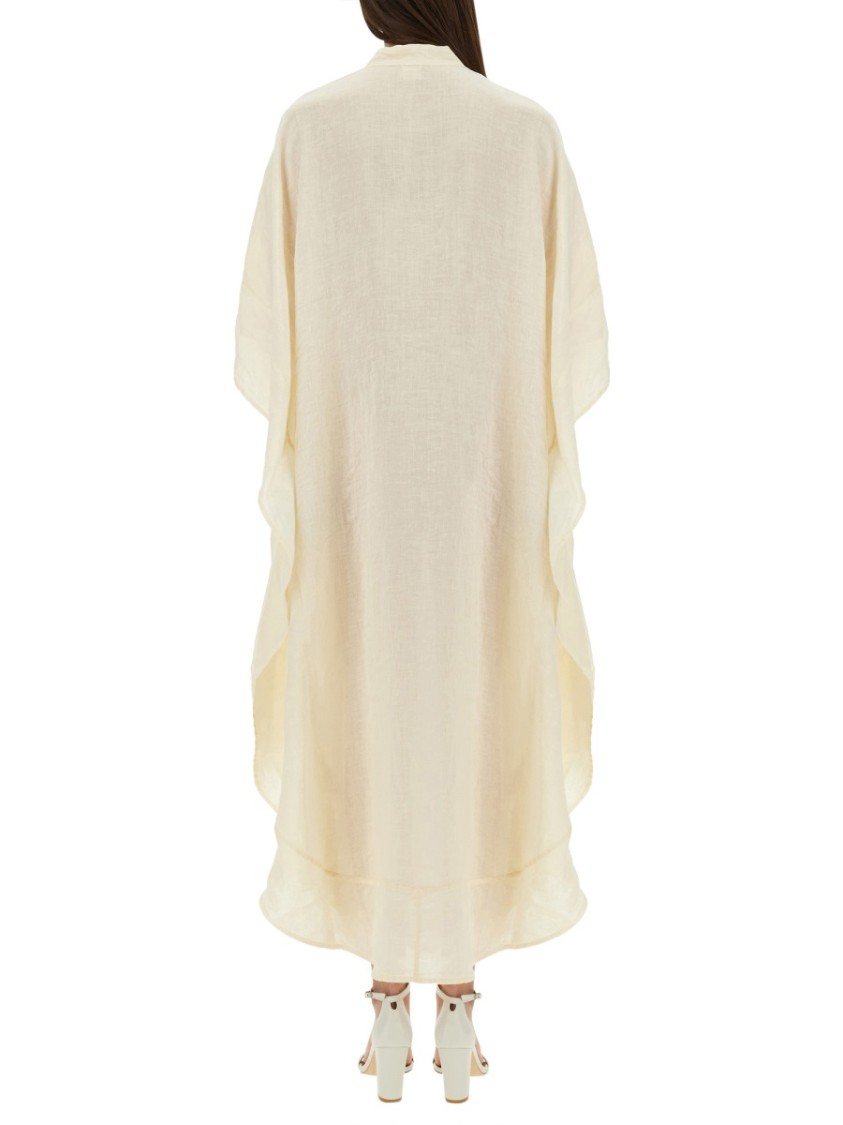 120% LINO 120% LINO RELAXED LINEN KAFTAN