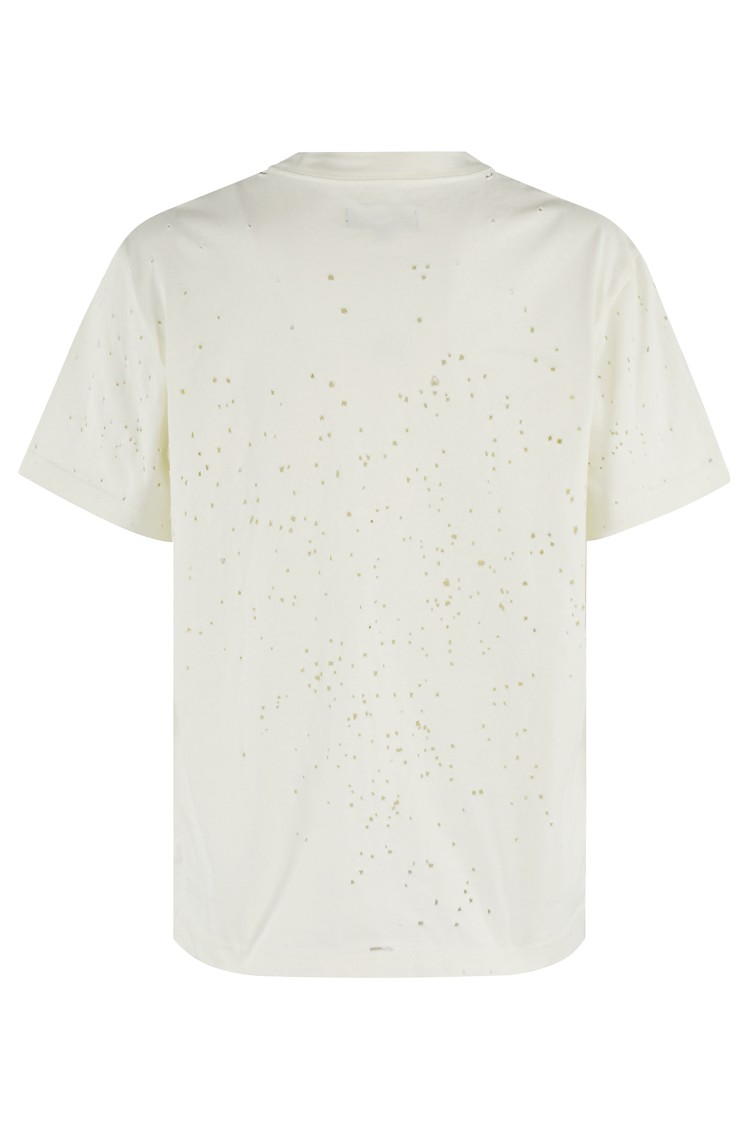 Purple Brand Hwt Jersey Ss Tee In Neutrals