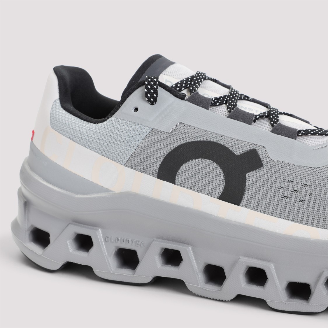 On Alloy Silver Textile Cloudmster Sneakers In Grey