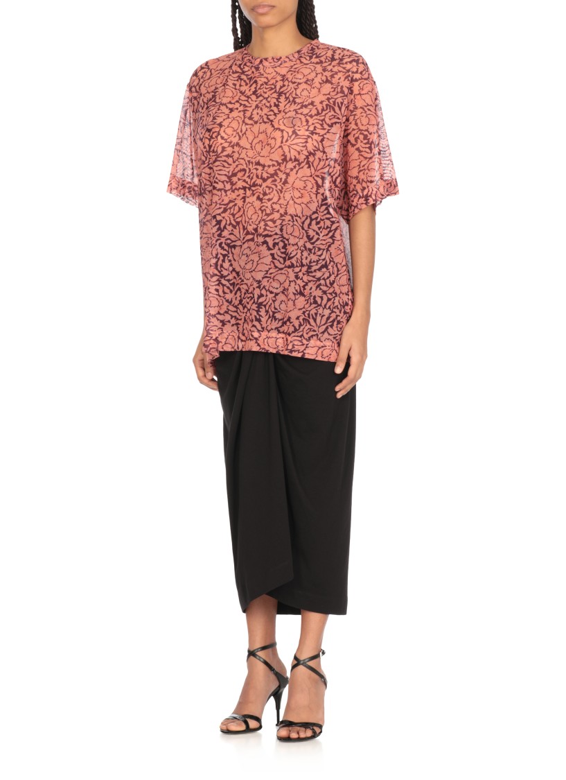 Shop Dries Van Noten Round Neck T-shirt