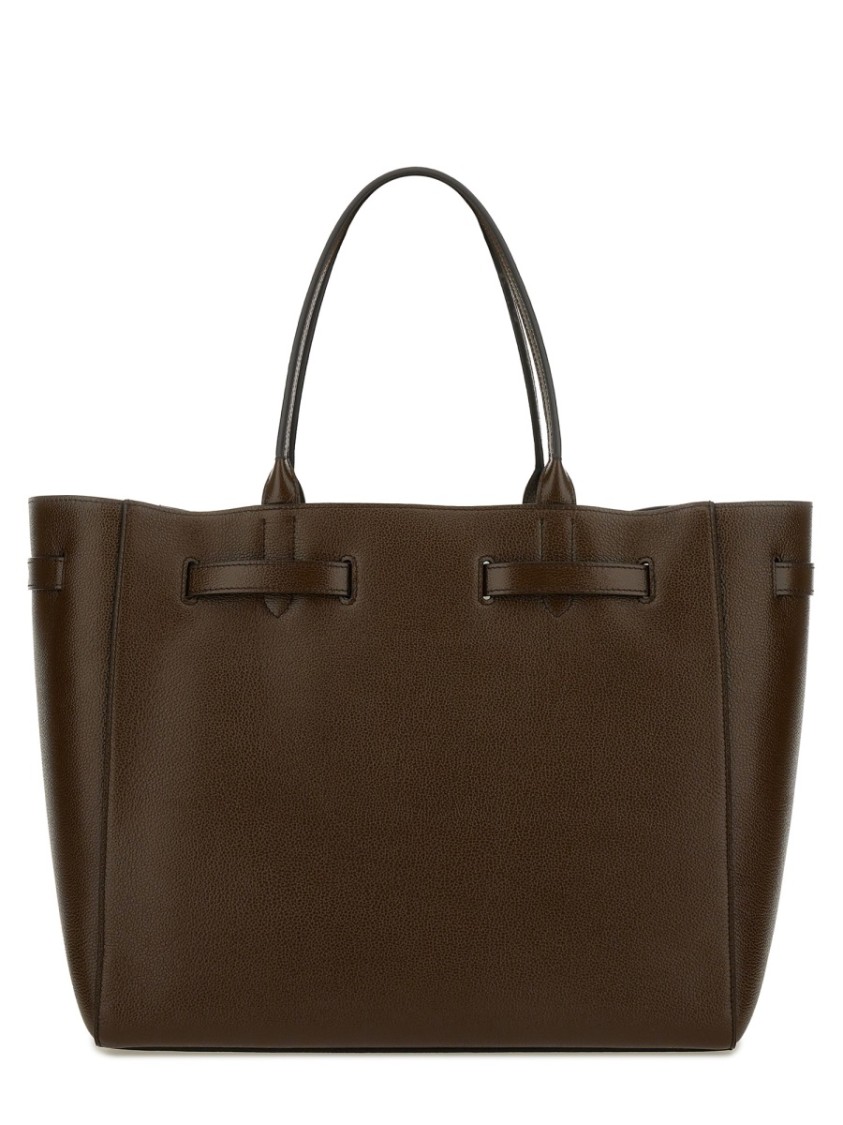 Tom Ford Audrey Large Tote Bag In Grain Leather
