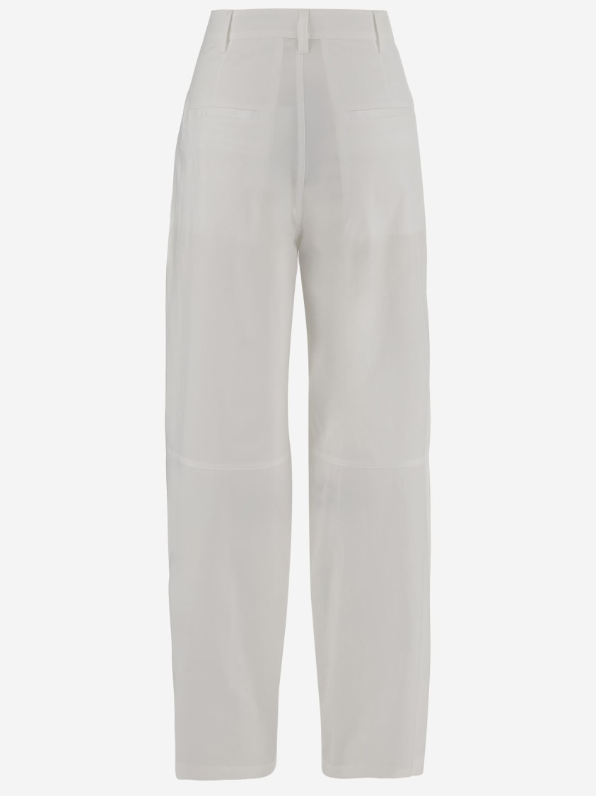 Armarium Cotton Blend Ariele Pants In White