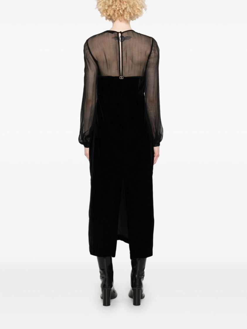 Twinset Twin-set Dresses In Black