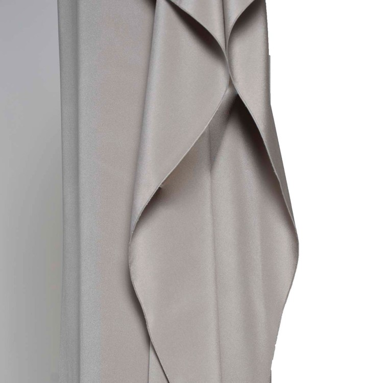 オールインワン・サロペット Max Mara Long Bora Dress In Pearl Gray Silk Max Mara Long Bora Dress In Pearl Gray Silk Maxi | THE LIST