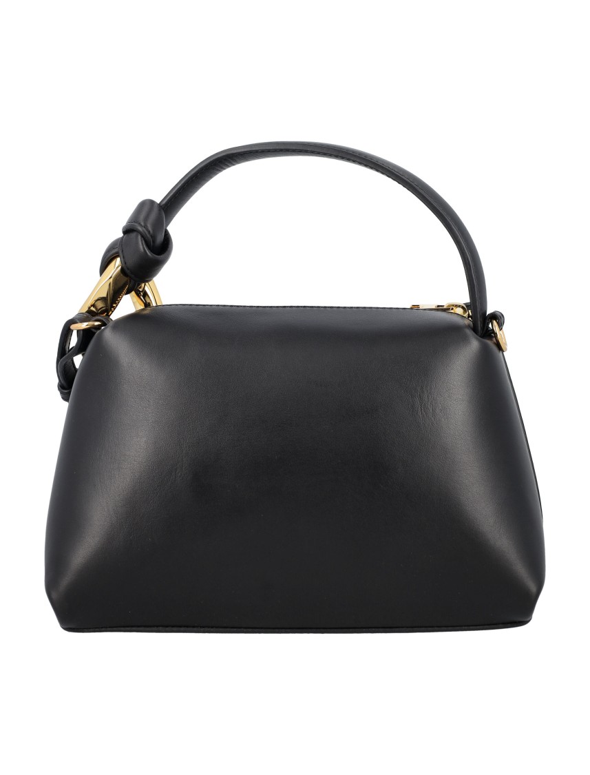 Jw Anderson J. W. Anderson Black Corner Shoulder Small Bag In Black