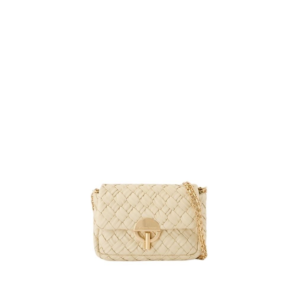 Vanessa Bruno Moon Handbag - Leather - Beige In Neutrals