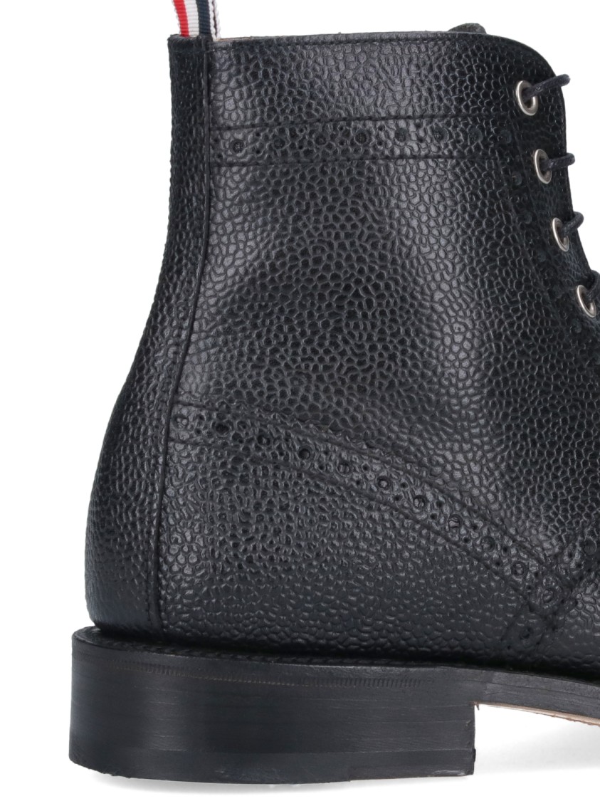 Thom Browne Boots In Black