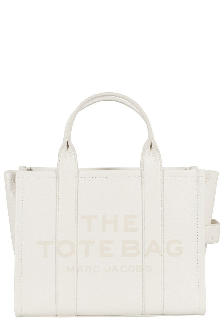 Marc Jacobs Structured Medium Tote With Removable Shoulder Strap In Neutrals