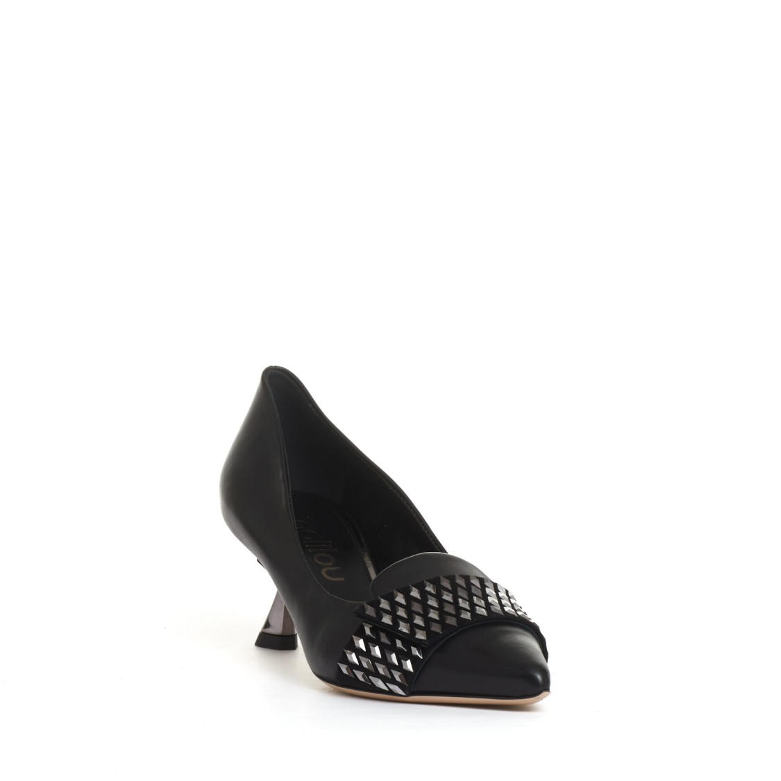 Ninalilou Peak Heeled Shoes In White