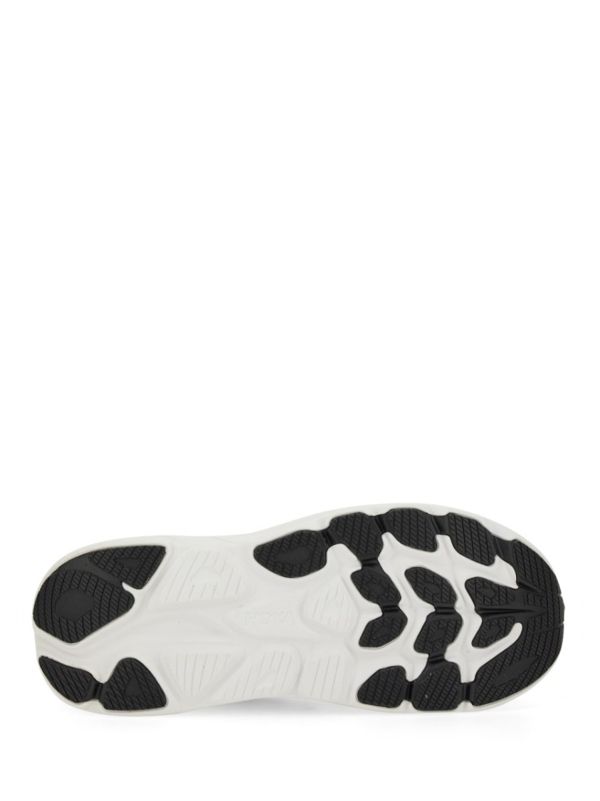 Hoka Men's Clifton 10 Sneakers In Black White