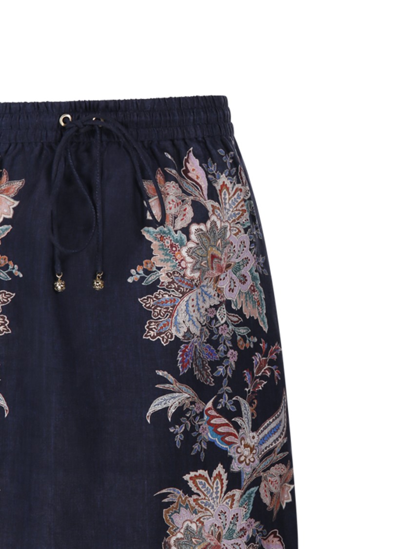 Shop Zimmermann Rhiannon Scallop Midi Skirt