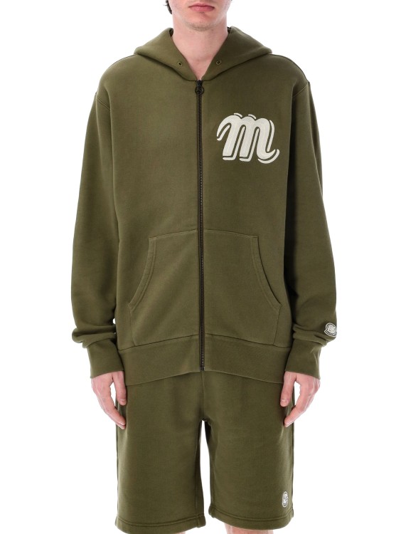 パーカー・フーディ Moncler Genius Olive Green Zip-Up Hoodie Moncler Genius Olive Green Zip-Up Hoodie in Green | THE LIST