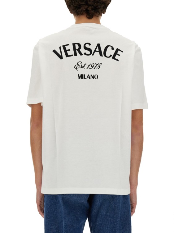 Medusa Logo T-Shirt White | VERSACE US