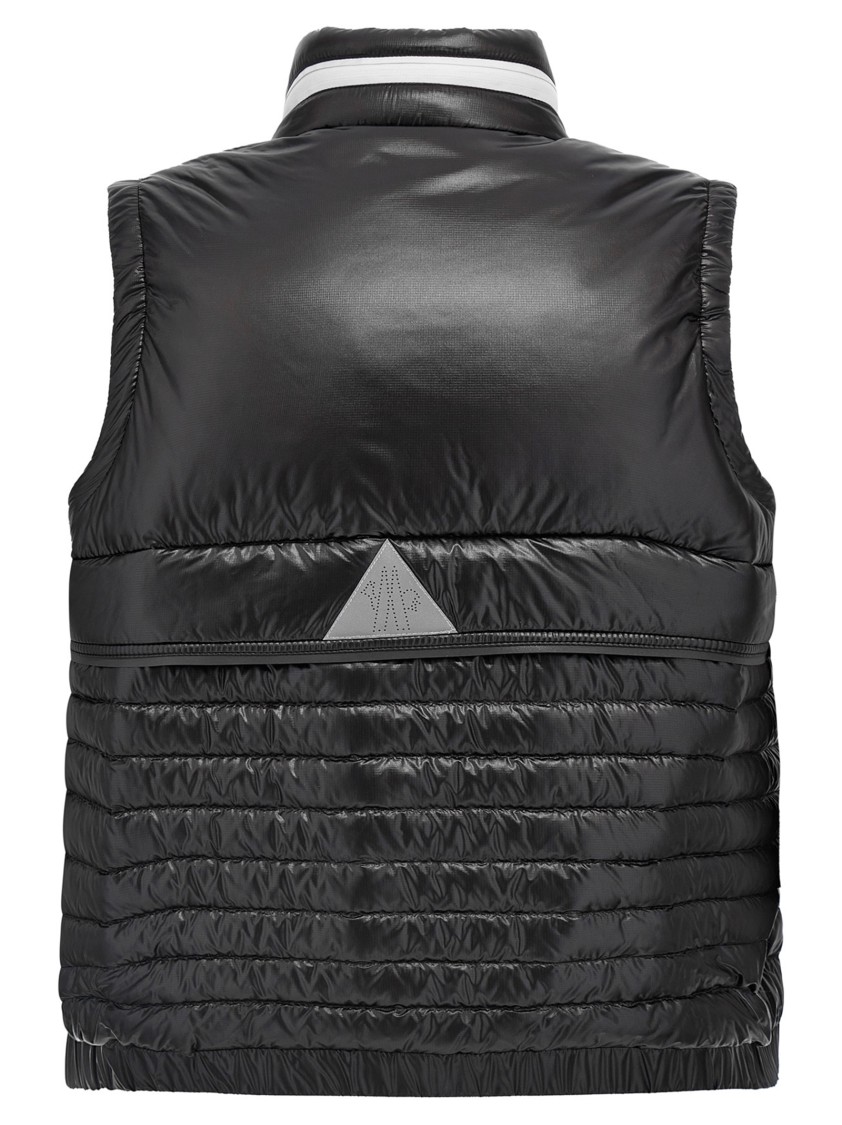 Moncler Grenoble 'gumiane' Vest In Black