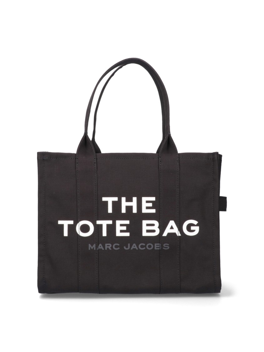 Marc Jacobs 'The Large Canvas' Tote Bag  Black