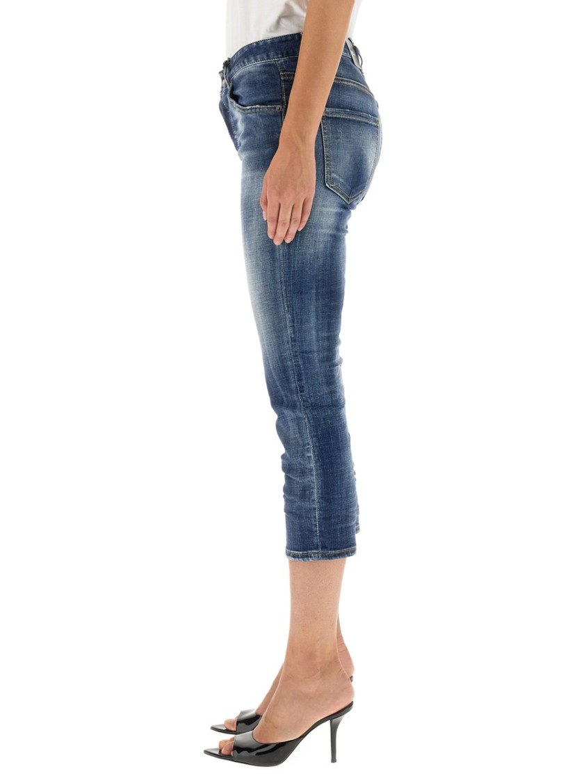 Shop Dsquared2 Cool Girl Jeans In Blue