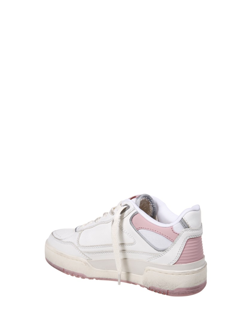 Golden Goose Low-top Sneakers With Cow Leather In White