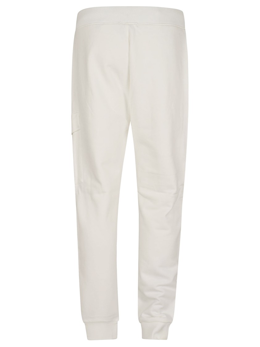 C.p. Company Diagonal Raised Fleece Lens Sweatpants