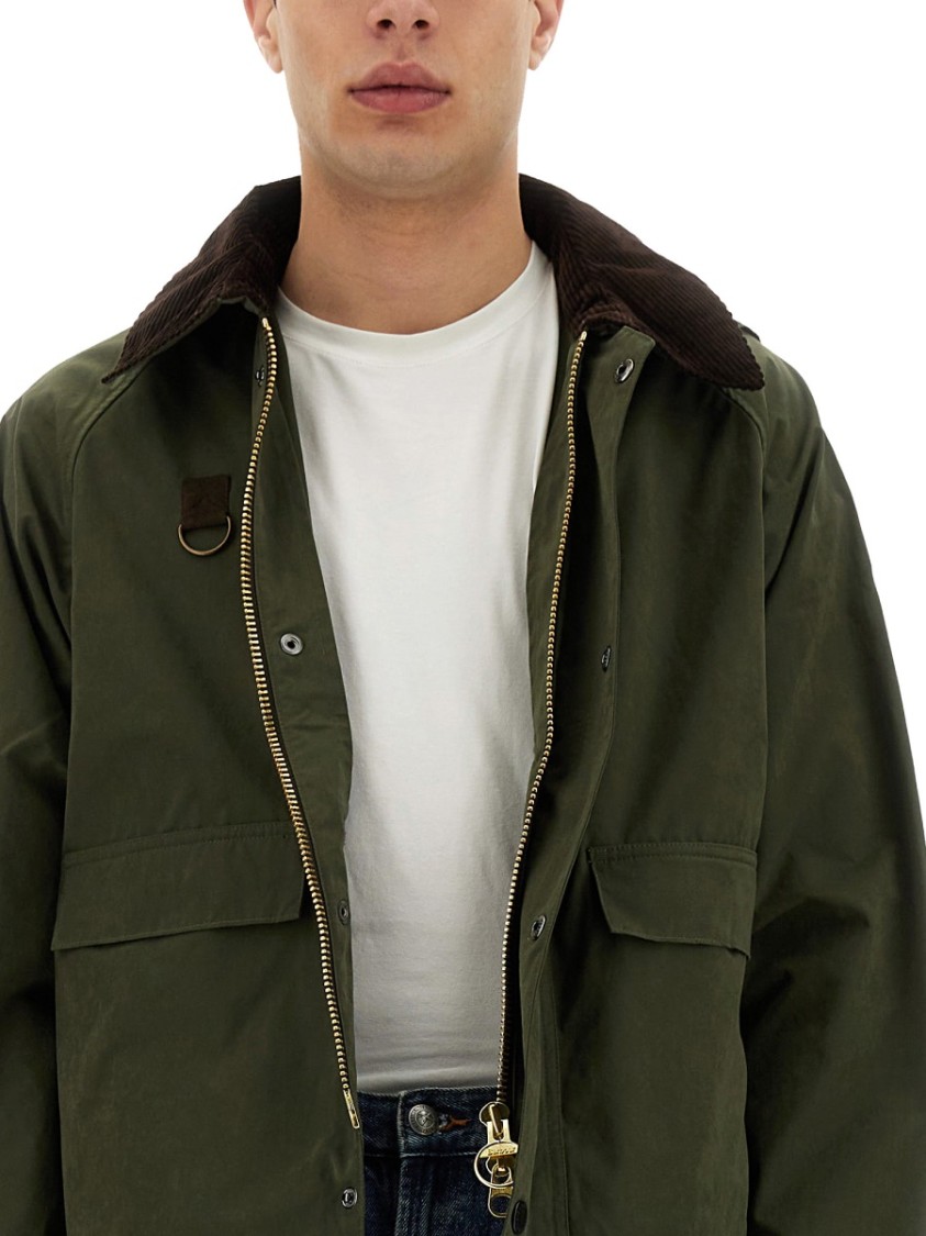 Shop Barbour Casual Jacket "spey" In Green