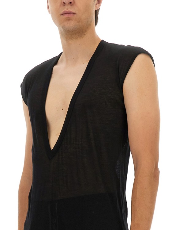 ★ブランドタグ付き★Rick Owens Dylan LS T Rick Owens Dylan cotton T-shirt Rick Owens